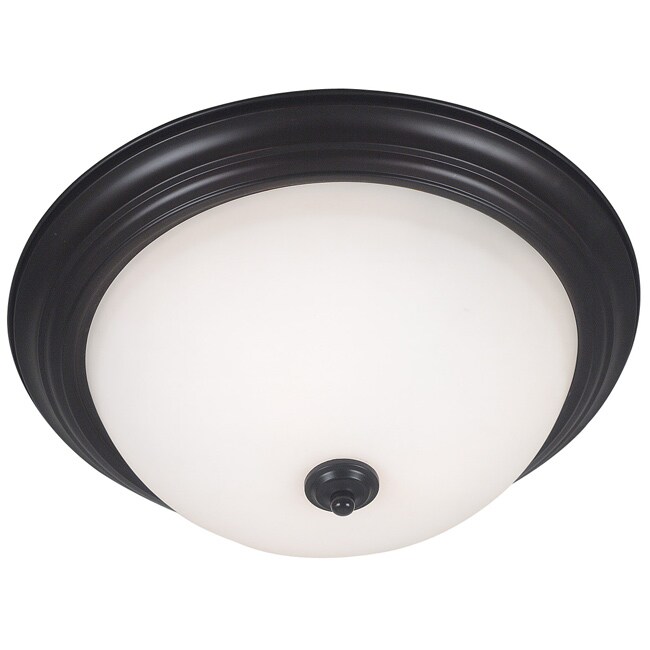 Leon 3 Light Oil Rubbed Bronze Flush Mount On Light Oil Rubbed Bronze Flush Mount