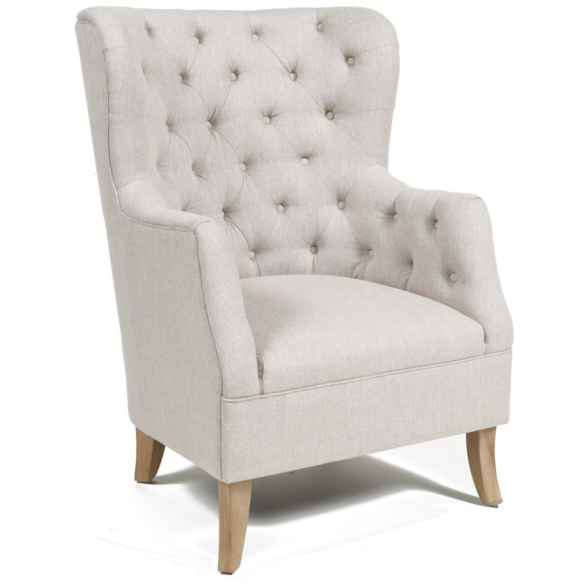 Raven Light Cream Club Chair