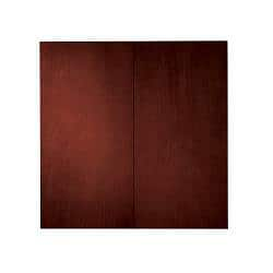 Shop Mahogany Finish Executive Conference Room Dry Erase Board