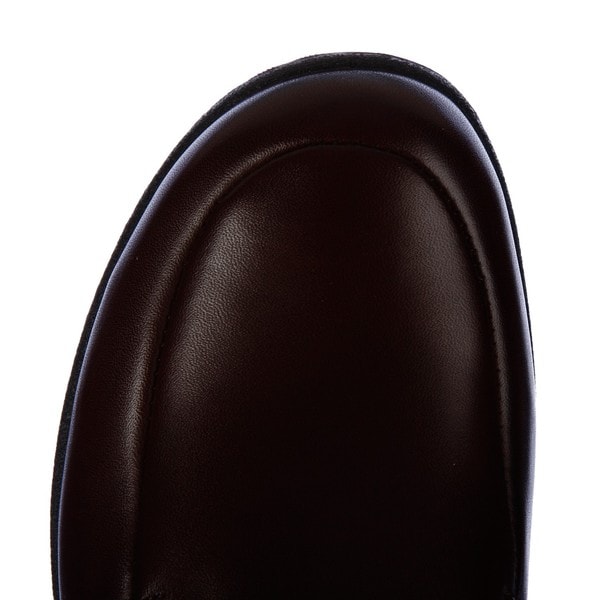 hush puppies leather loafers