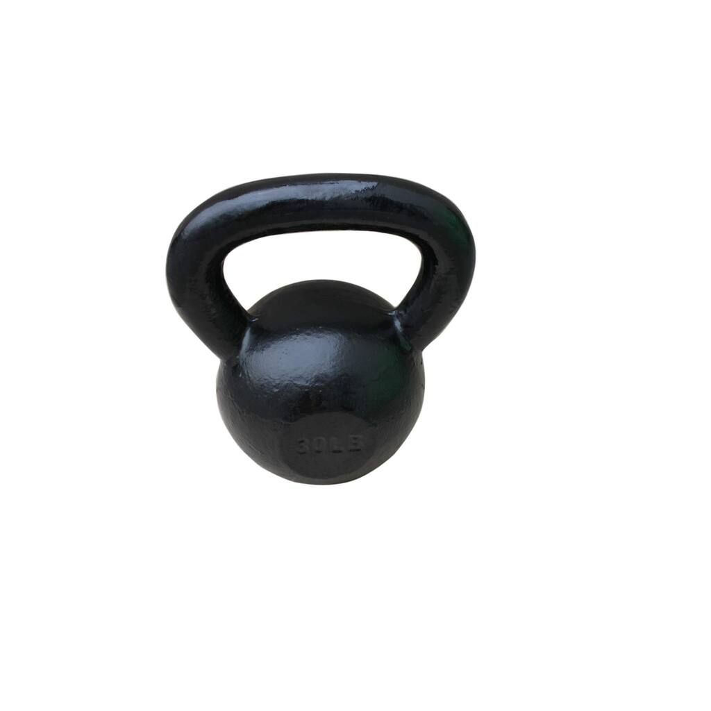 Sunny Black 30-pound Kettle Bell