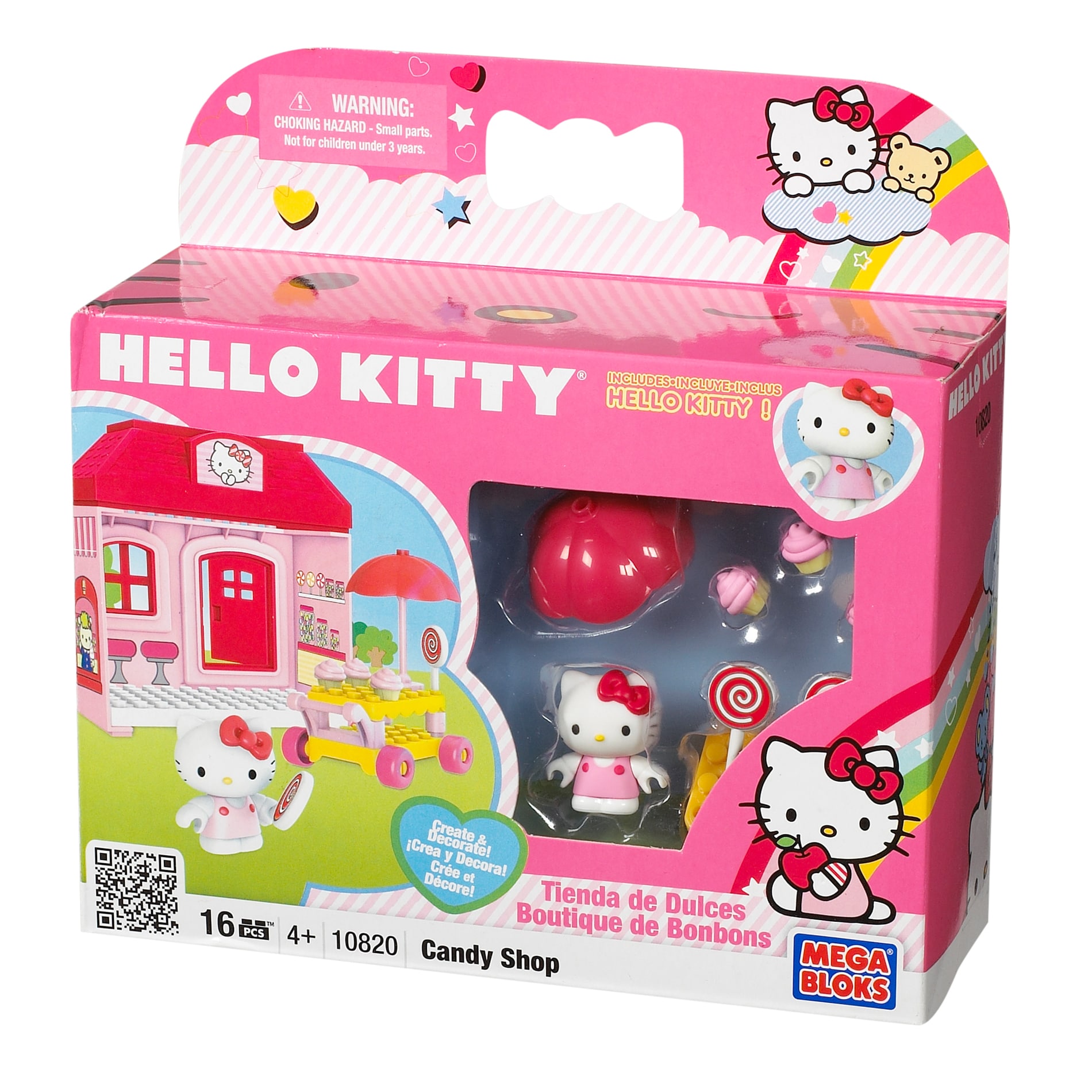 Shop Mega Bloks Hello Kitty  Candy Store Play Set Free 