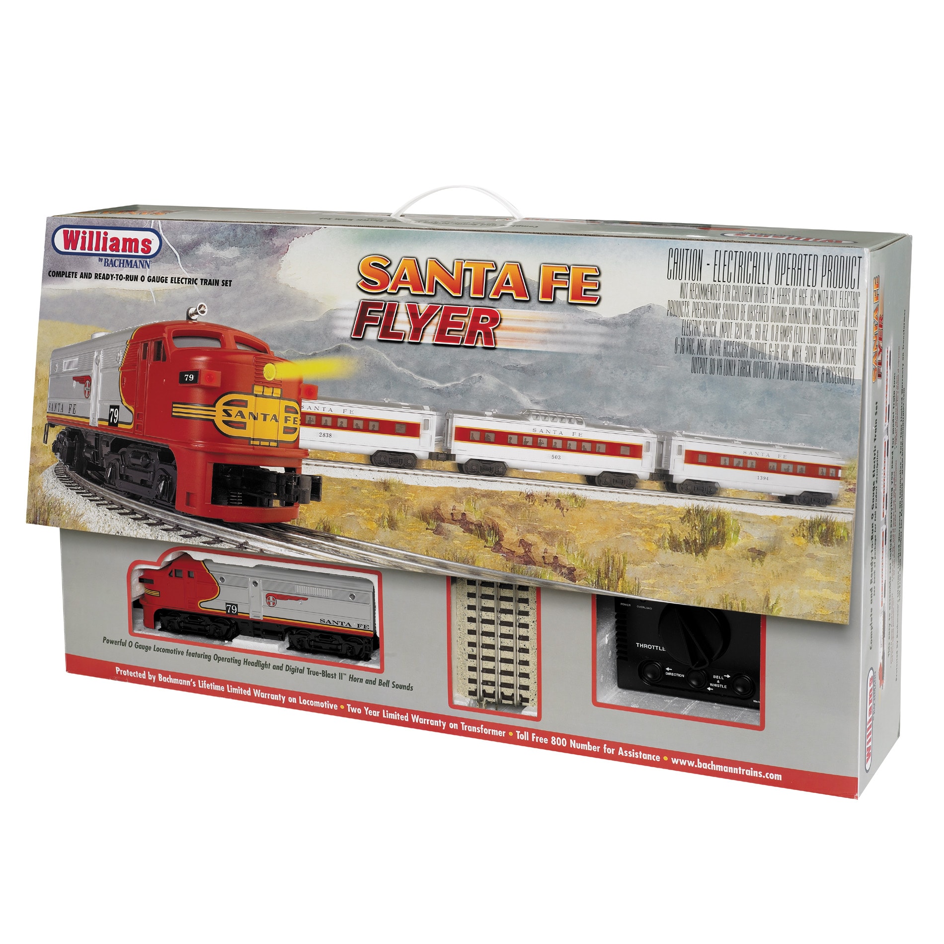 Bachmann O Scale Santa Fe Flyer Train Set - 13922797 - Overstock.com 