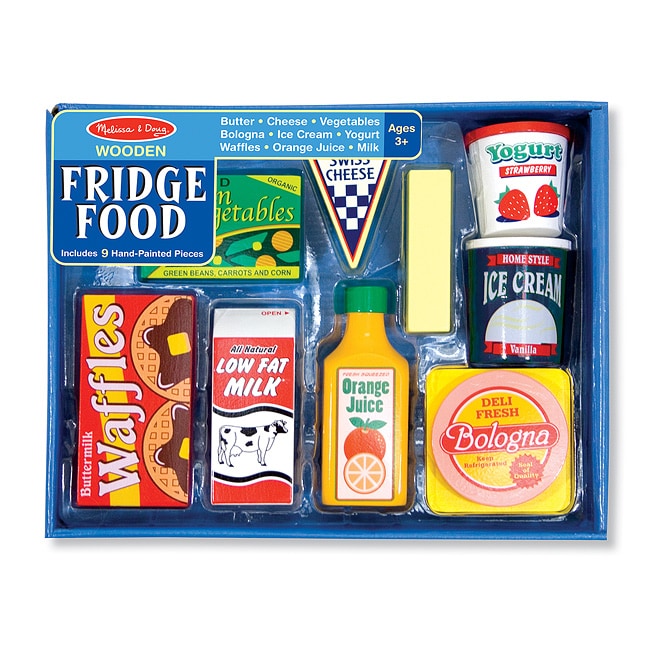 melissa & doug toy kitchens & play food