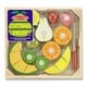 preview thumbnail 7 of 5, Melissa & Doug Cutting Fruit Set - Wooden Play Food - Multi