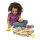 preview thumbnail 4 of 5, Melissa & Doug Cutting Fruit Set - Wooden Play Food - Multi