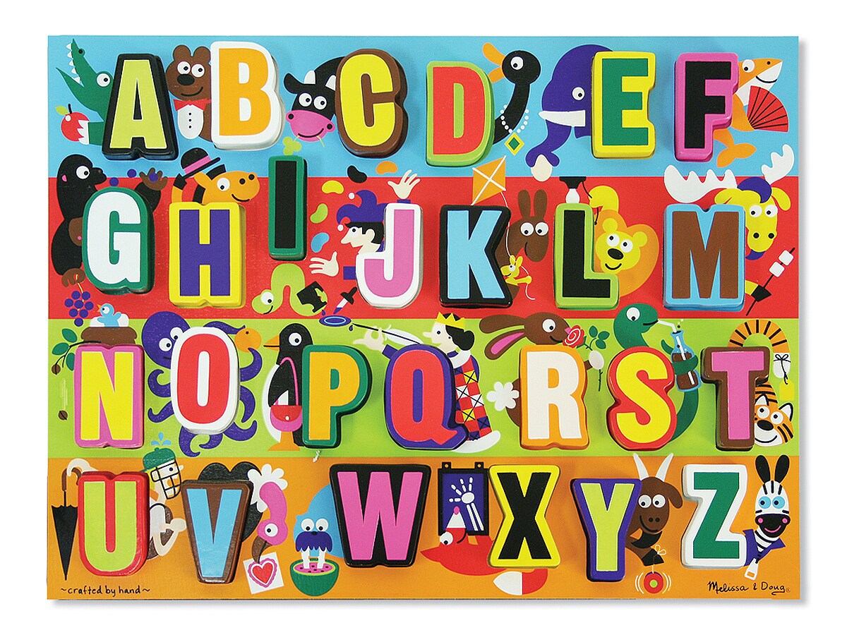 Melissa & Doug Jumbo ABC Chunky Puzzle - Bed Bath & Beyond - 6290608