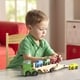 preview thumbnail 3 of 5, Melissa & Doug Car Carrier Truck & Cars Wooden Toy Set