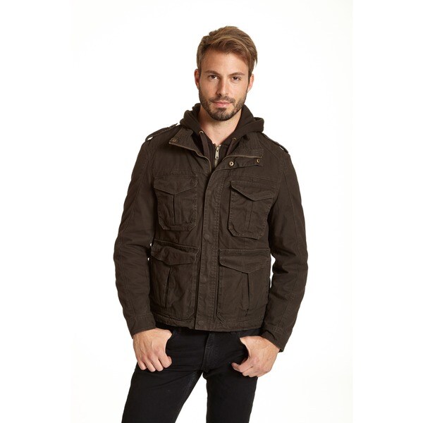 Shop Excelled Men's Cotton Ottoman Hipster Jacket - Free Shipping Today ...