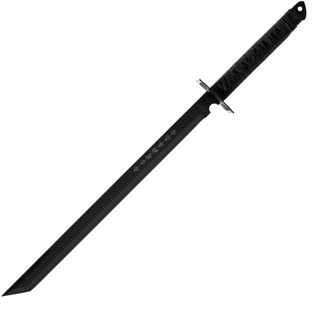 Whetstone Midnight Ninja Machete With Nylon Carrying Case