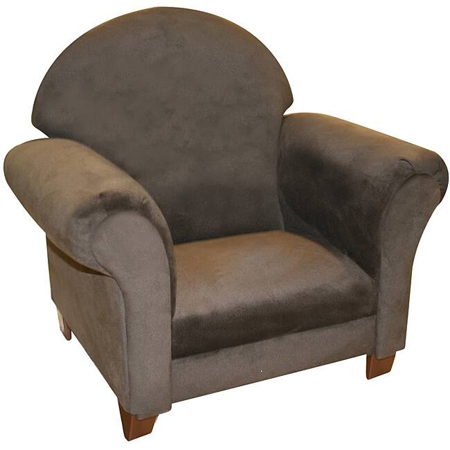 Magical Harmony Kids Chocolate Microfiber Sweet Child Chair