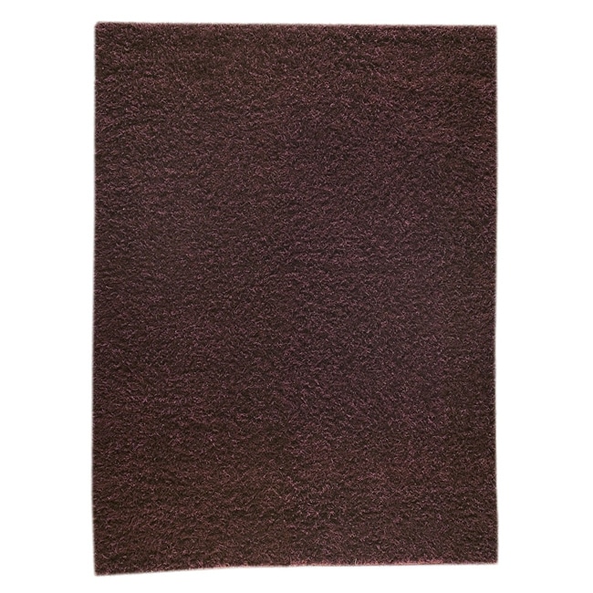 Hand woven Cher Brown Area Rug (8 X 10)