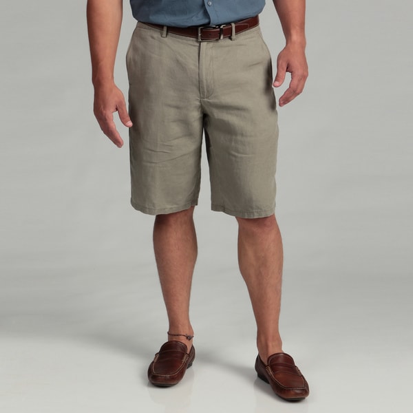 calvin klein linen shorts