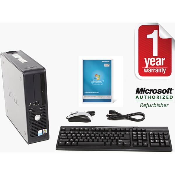 Dell Optiplex 755 Intel Core 2 Duo 3 0ghz Cpu 4gb Ram 750gb Hdd Windows 10 Pro Small Form Factor Com Overstock