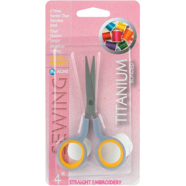 Straight Titanium Embroidery Scissors