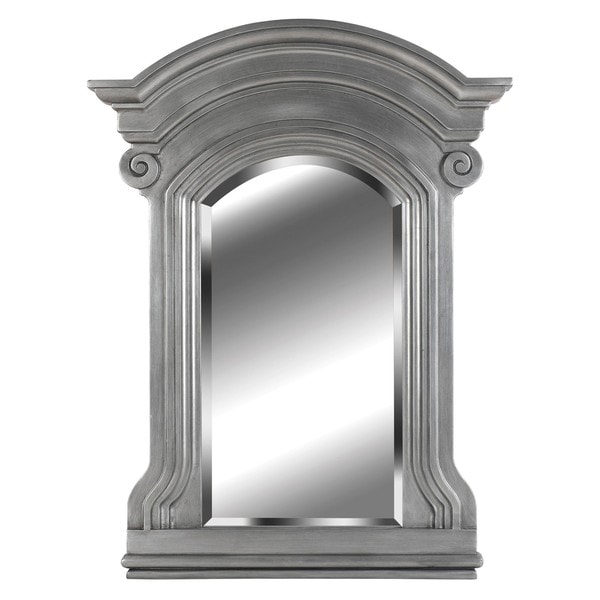 Claiborne 37x28 Antique Pewter Wall Mirror Mirrors