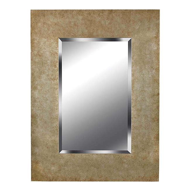 Hardin Golden Copper Wall Mirror (40 X 30)