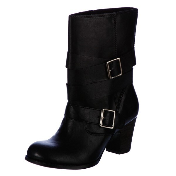 Shop Nine West Women's 'Ingram 3' Buckle Boots FINAL SALE - Free ...