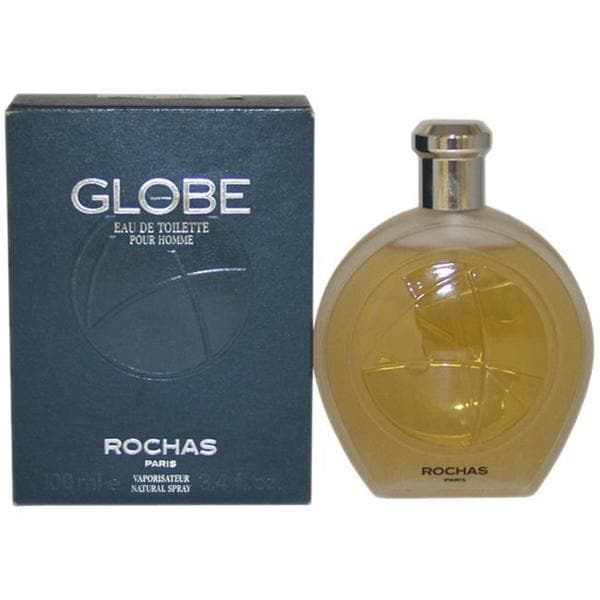 Rochas Globe Mens 3.4 ounce Eau de Toilette Spray