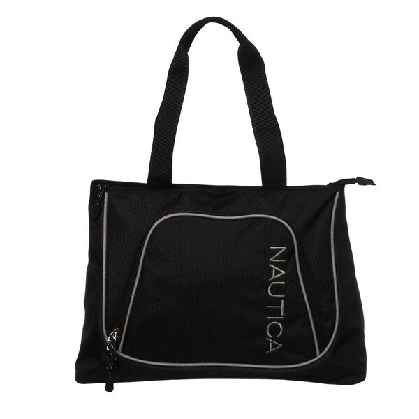 Shop Nautica Steward Black / Grey Travel Boat Tote 