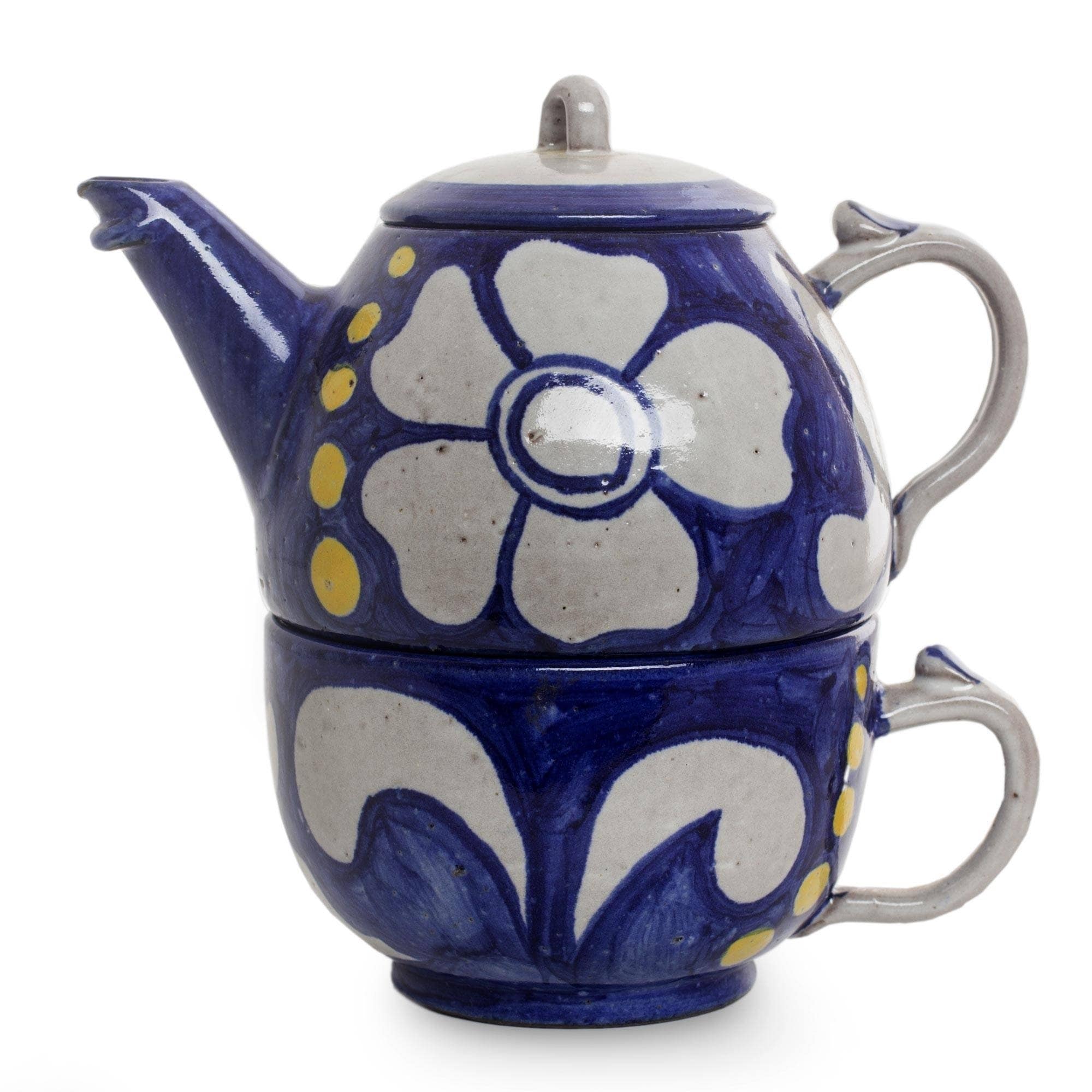 The Jamawar Tea Pot - Set of 1