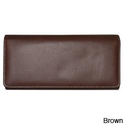 Dopp Roma Leather Expandable Clutch