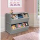 Three Bin Stackable Storage Cubby - Thumbnail 6