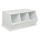Three Bin Stackable Storage Cubby - Thumbnail 2