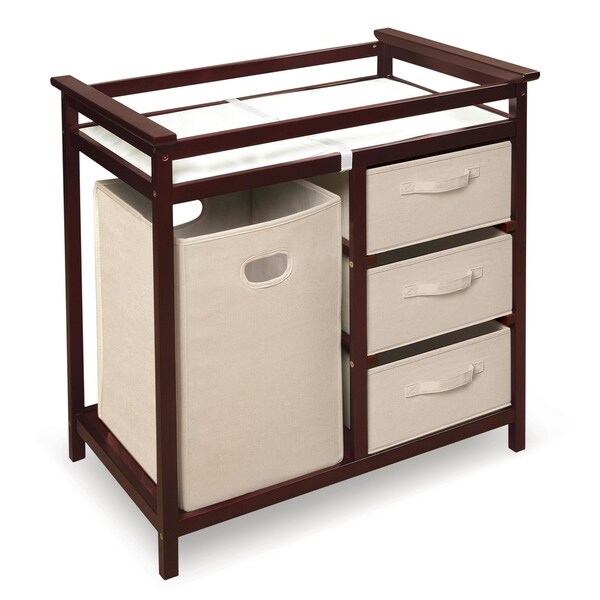Modern Cherry Changing Table