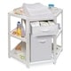 preview thumbnail 11 of 17, Diaper Corner Baby Changing Table with Hamper and Basket