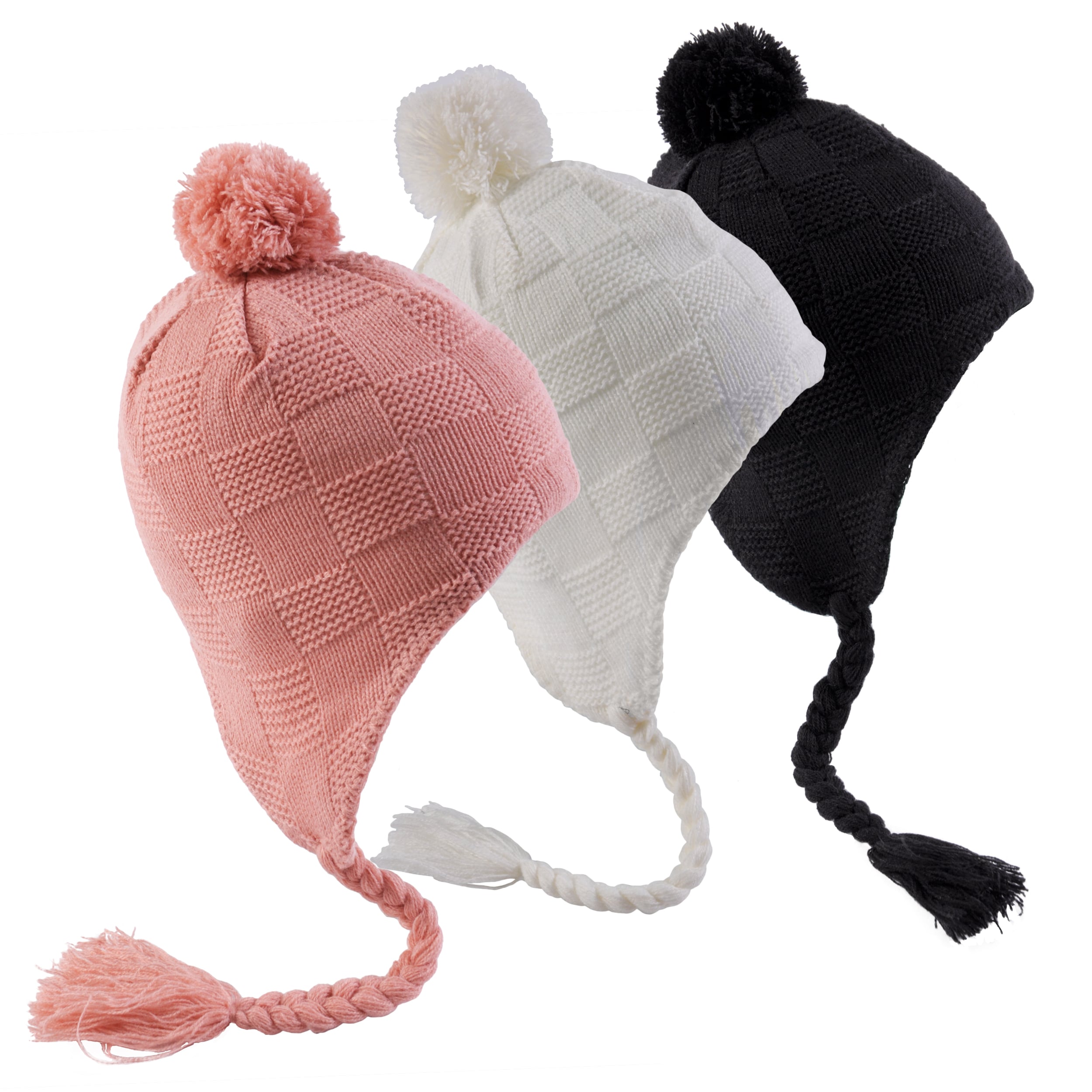 Hailey Jeans Co. Women's Fashion Knit Hat w/ Ear Flaps Free Shipping