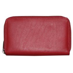 Shop Dopp Women&#39;s Roma Double Zip-around Checkbook Wallet - Free Shipping On Orders Over $45 ...