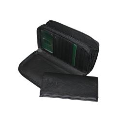 Double Zip Around Checkbook Wallet | NAR Media Kit
