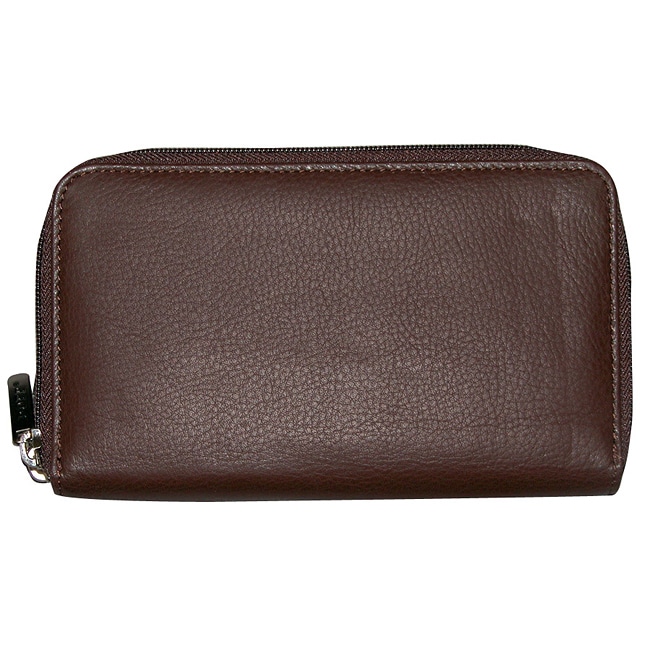 Dopp Women's Roma Double Zip-around Checkbook Wallet - 13928842 ...