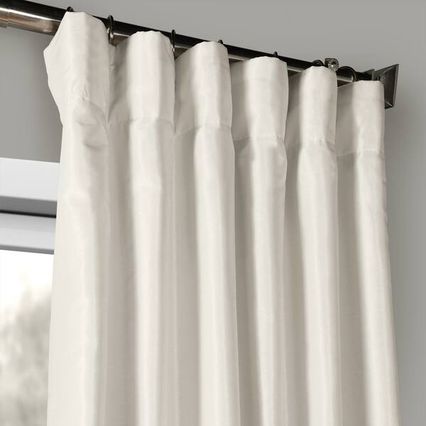 Shop Exclusive Fabrics Off White Vintage Faux Textured Dupioni