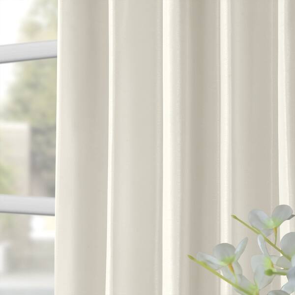 Shop Exclusive Fabrics Off White Vintage Faux Textured Dupioni