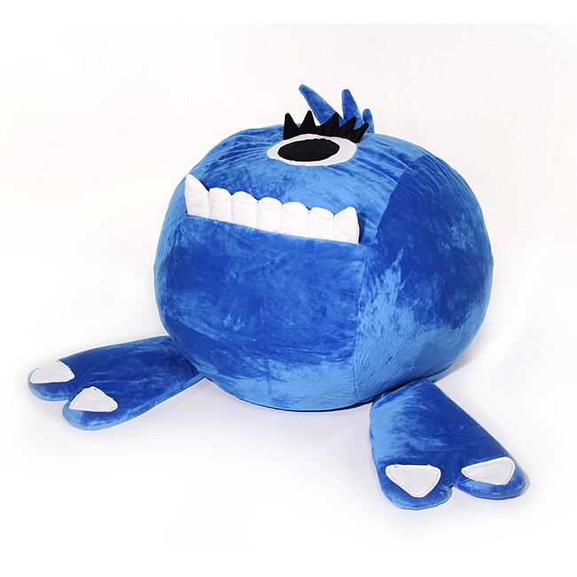 Jaxx Jr Monster Kid's Critter Foam Filled Bean Bag Chair - Free Shipping Today - Overstock.com 