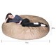 Jaxx 6' Cocoon Bean Bag Sofa - Thumbnail 17