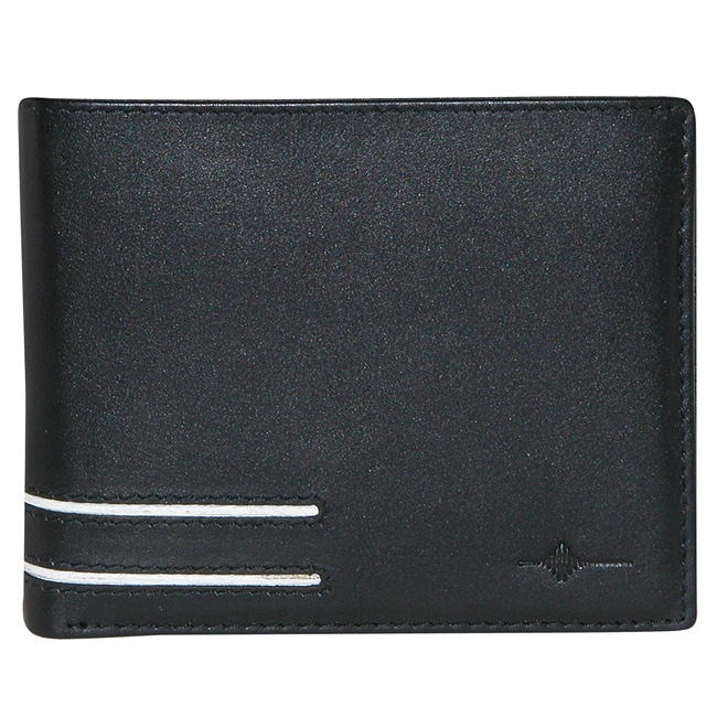 Buxton Men's Luciano Credit Card Bi-fold Wallet