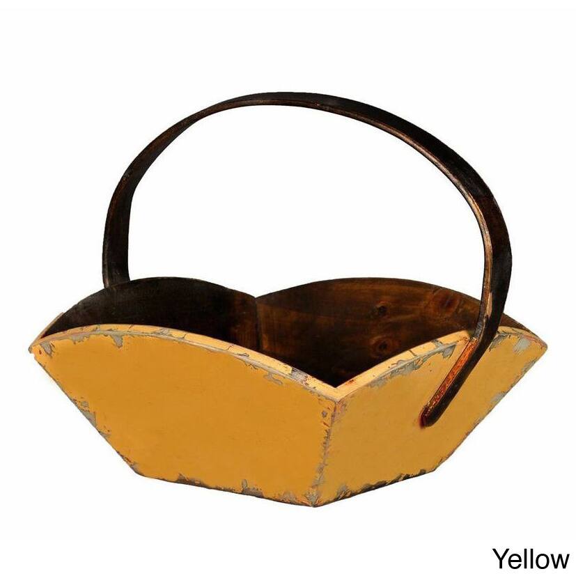 French Style Wooden Fruit Basket