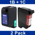 Insten Color Remanufactured Ink Cartridge Replacement for HP C6578D/ 78