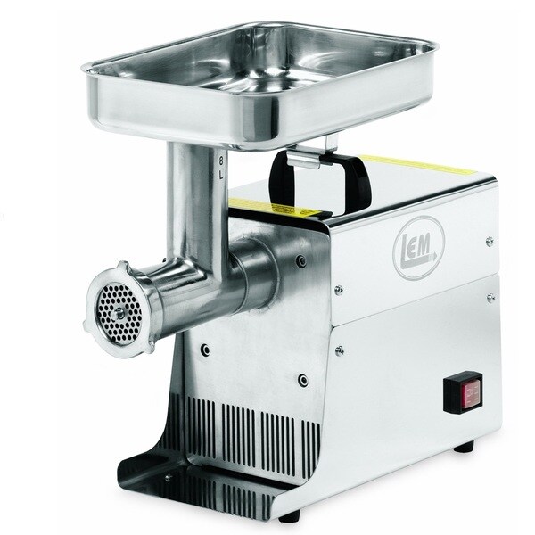 Shop LEM Stainless Steel Electric Meat Grinder Free Shipping Today