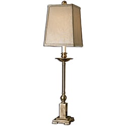 Shop Uttermost Lowell Aged Bronze Buffet Table Lamp - Free Shipping ...