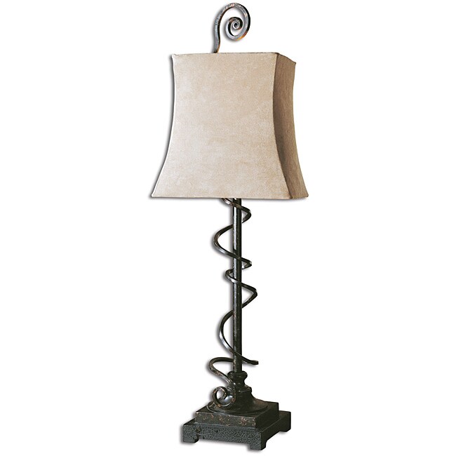 Uttermost Wrapped Spiral Buffet Lamp