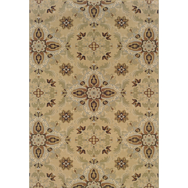 Astoria Gold/ Green Transitional Area Rug (10 X 127)