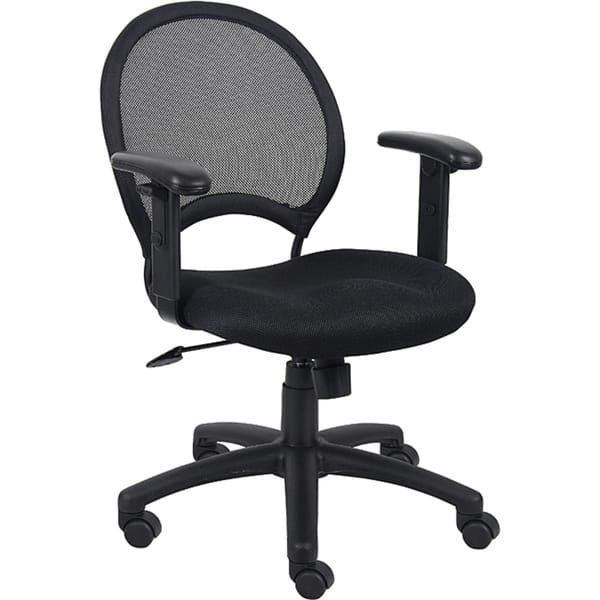 Boss Black Mesh Back Task Chair