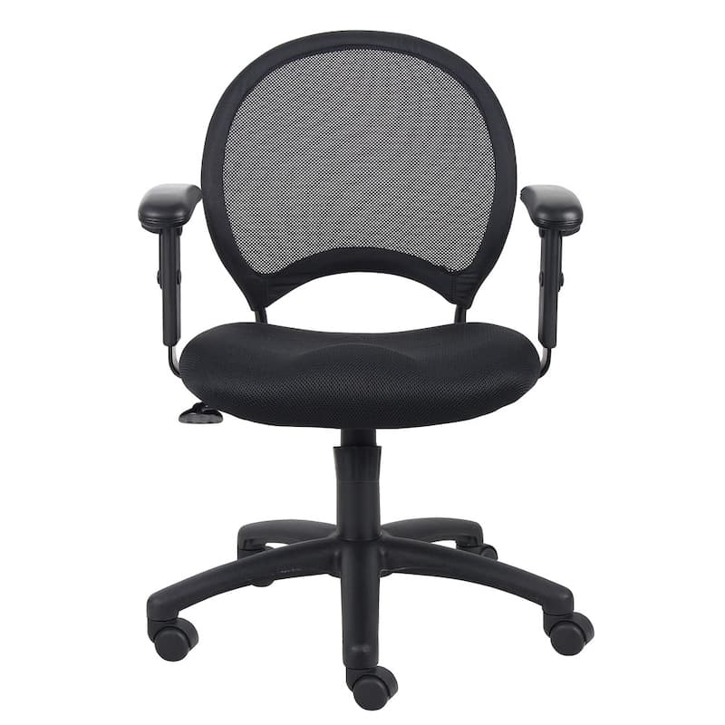 Boss Mesh Back Task Chair with Adjustable Arms
