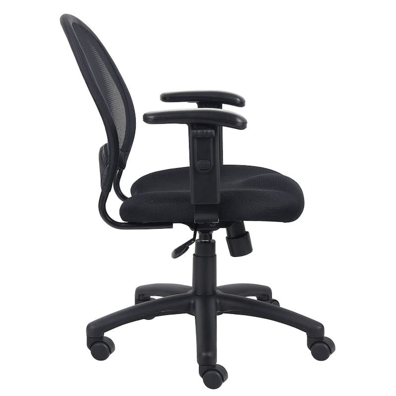 Boss Mesh Back Task Chair with Adjustable Arms
