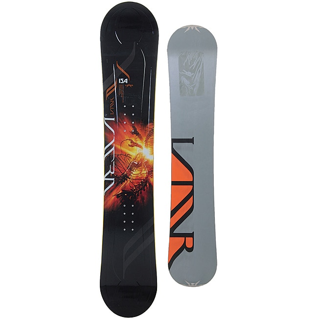 Lamar Men's Black/ Orange Ultra 157cm Snowboard