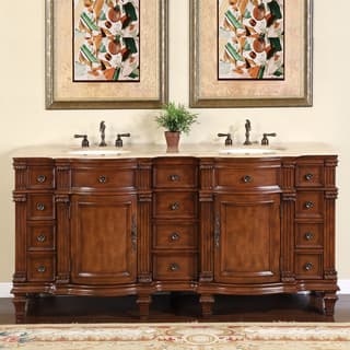 Silkroad Exclusive Travertine Stone Top Bathroom Double Vanity Lavatory Sink Cabinet 72 inch Over 70 Inches Vanities Cabinets For Less 72 in vanity double sink. Silkroad Exclusive Travertine Stone Top Bathroom Double Vanity Lavatory Sink Cabinet 72 inch Over 70 Inches Vanities Cabinets For Less